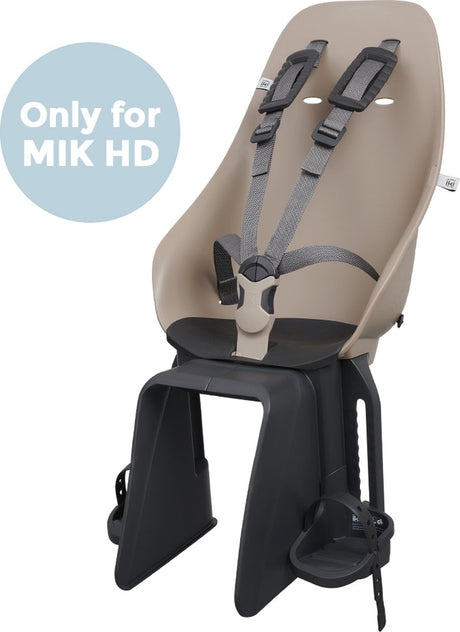 Urban Iki Fahrrad-Hintersitz Ta–ke Mik HD – Inaho Beige Bincho Black