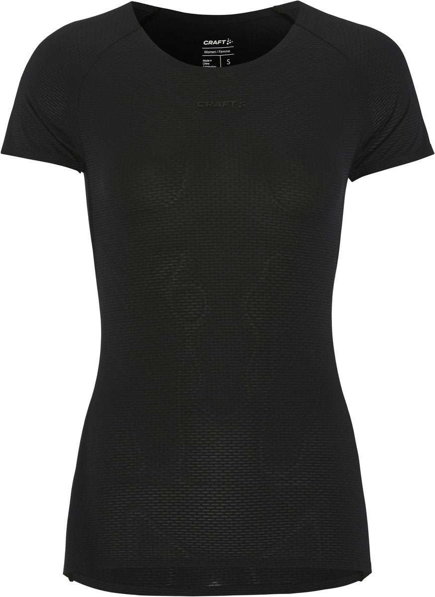 Craft Active Nanoweight SS W Damen-Thermoshirt – Schwarz