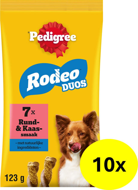 Rassehundesnacks - Rodeo-Duos - Rinderkäse - 10x7 Stück