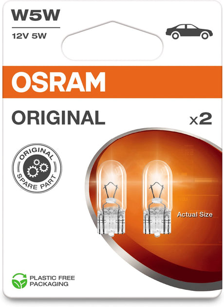 Osram w5w - 5w - w2,1x9,5d - sw -