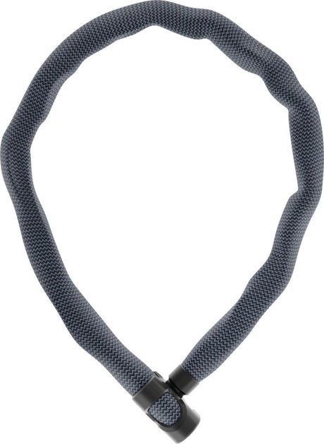 Abus Fahrradschloss Kettenschloss – Ivera Chain 7210 Farbe – Sicherheitsstufe 8 – Grau – 110 cm – geeignet für Elektrofahrräder und Stadtfahrräder