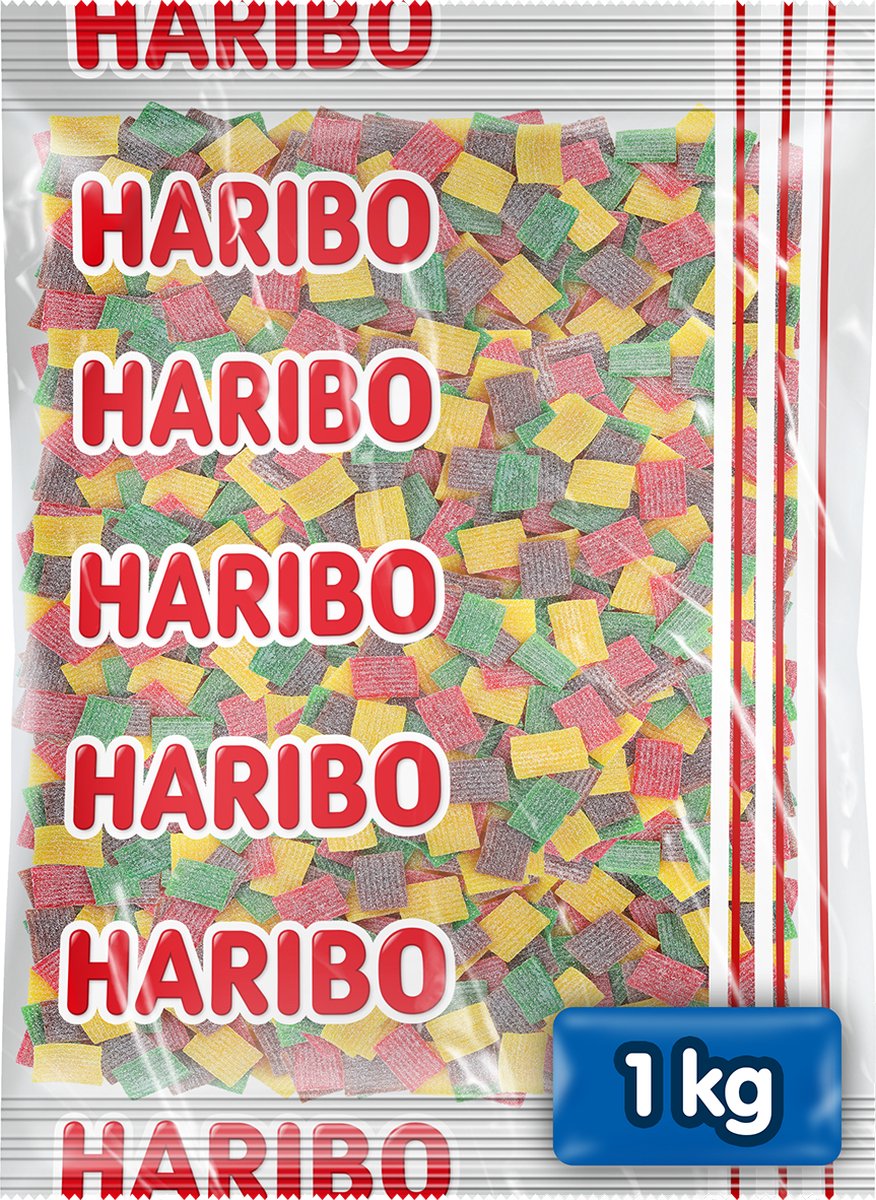 Haribo Pasta Frutta f!zz – saure Bonbons in Fruchtgeschmack – 1 kg Beutel