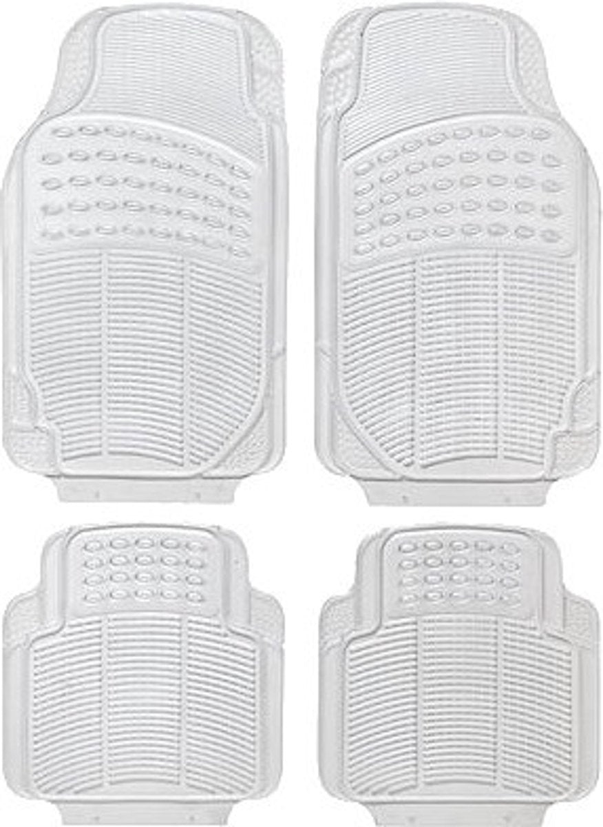 Car Plus Automatten-Set Continental uni PVC transparent 4-teilig