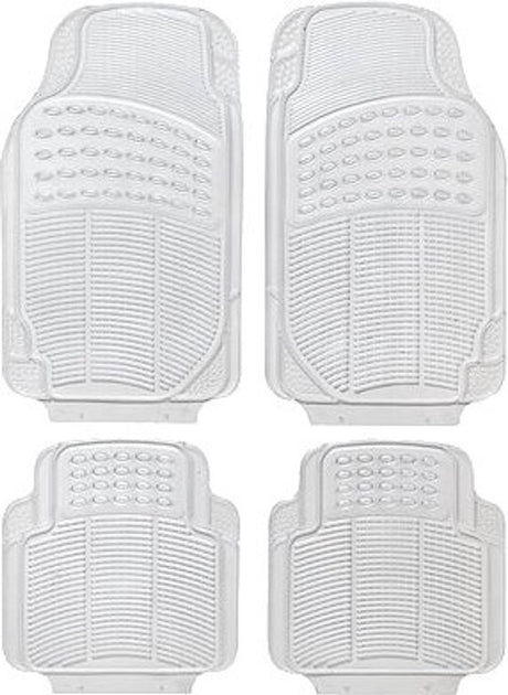 Car Plus Automatten-Set Continental uni PVC transparent 4-teilig