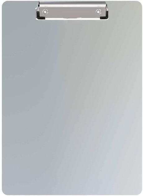 Maul Klemmbrett A4 Hochformat Aluminium magnetisch silber