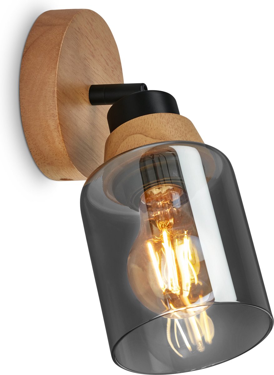 Briloner - hema - Leselampe, Innenwandlampe, Lampe, Innenwandlampe, drehbar, Wohnzimmerlampe, Schwarz