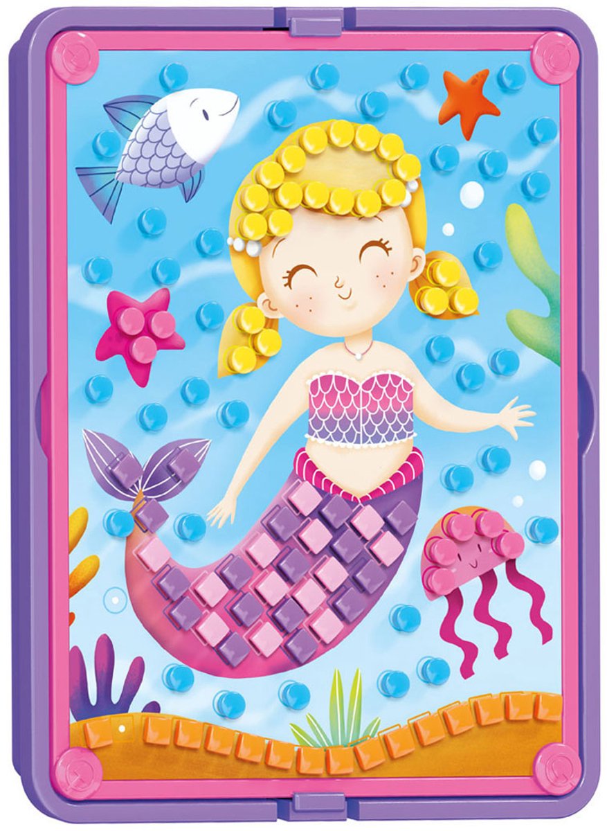 Quercetti-Einsatz-Mosaik-Prinzessin, 300 Stifte