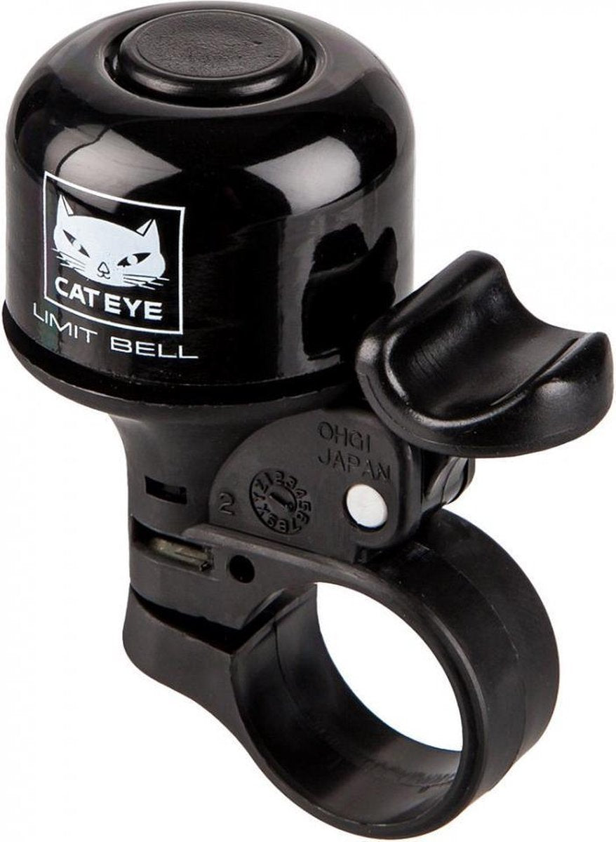 Cateye pb800 fietsbel - limited edition - zwart