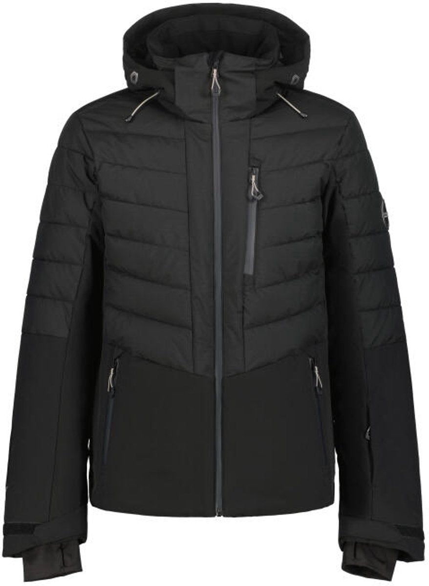 Icepeak Folsom Herren-Skijacke – Schwarz – 52