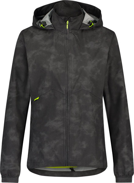 Agu compact regenjas commuter dames reflectie zwart