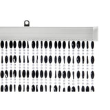 Wicotex Fliegenvorhang Charlotte 90x220cm schwarz