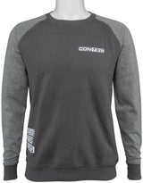 Contec-Sweatshirt mit langen Ärmeln, Never Stop Riding CT-Swaetshirt, Never Stop Riding, Größe L, Schwarz, Grau