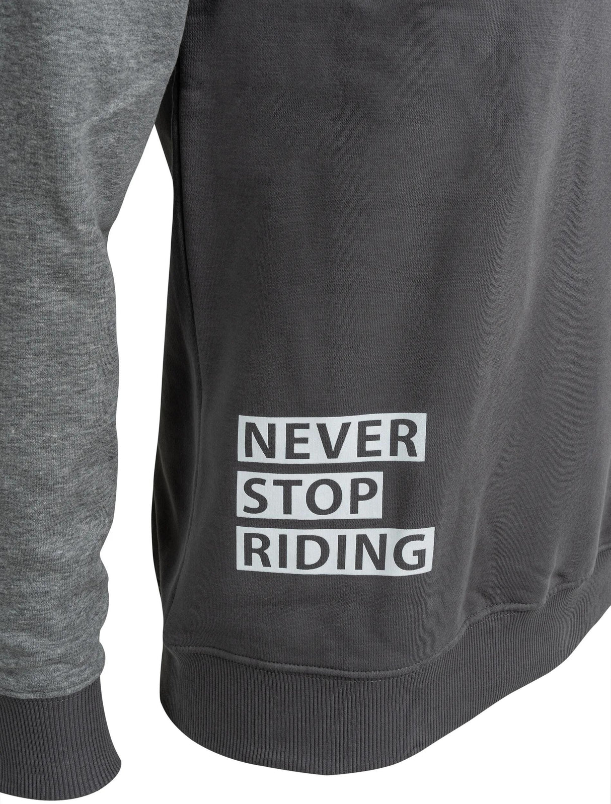 Contec-Sweatshirt mit langen Ärmeln, Never Stop Riding, CT-Swaetshirt, Never Stop Riding, Größe M