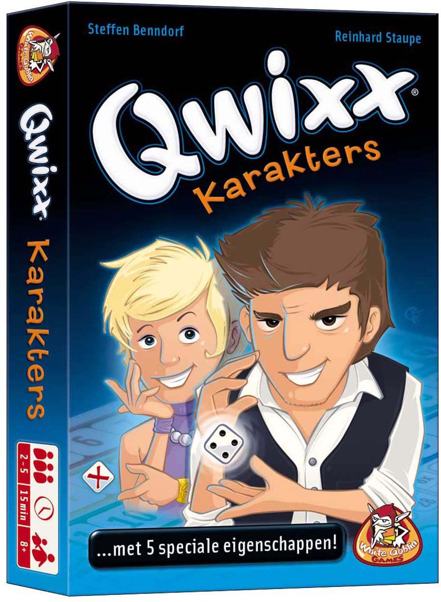 White Goblin Games Qwixx-Charaktere – Erweiterung