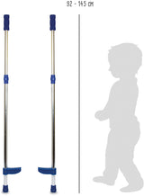 Kleiner Fuß - Metallstettenverstellbares Blau, 145 cm