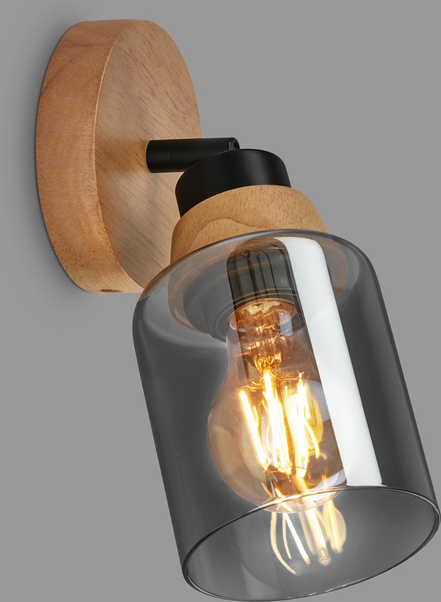 Briloner - hema - Leselampe, Innenwandlampe, Lampe, Innenwandlampe, drehbar, Wohnzimmerlampe, Schwarz