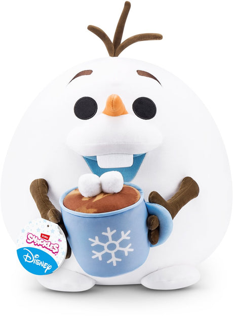 Snackles Disney Plüschtier von 35 cm (Olaf) von Zuru