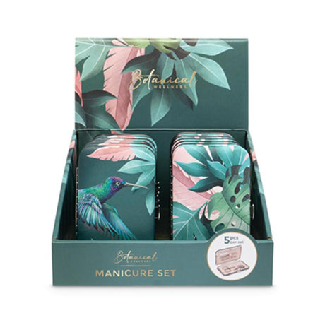 Casuelle botanisches Maniküre-Set 5-teilig im Etui