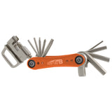 Multitool TB-FD40 17 Funktionen 73 x 45 mm Edelstahl Orange