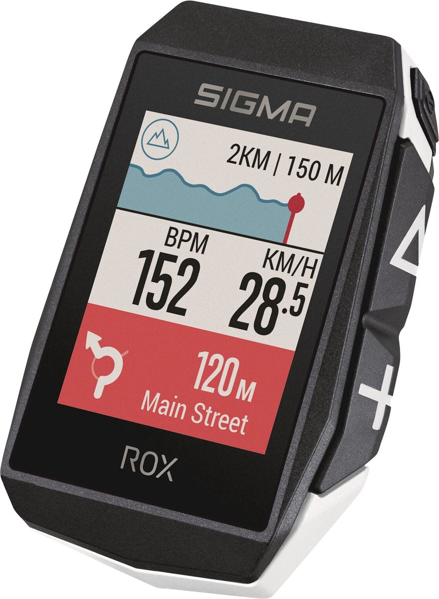 Sigma Rox 11.1 EVO GPS HR SET SET WI Kurzer Butler+Ant+BORST+USB-C