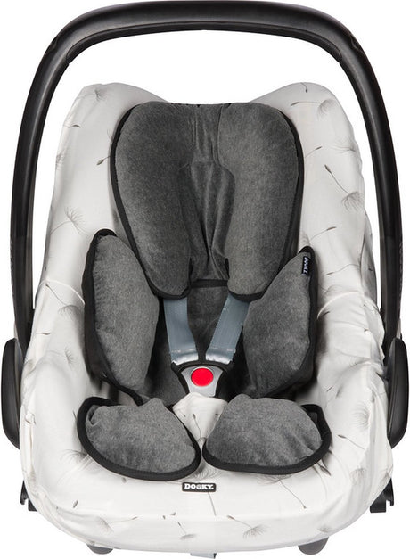 Dooky Universal-Babykissen – weiche Unterstützung für Autositz, Kinderwagen, Babywanne – waschbar – 0–12 Monate