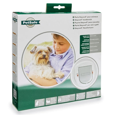 PetSafe Cat Flap Big Cat Small Dog 4 Positionen weiß