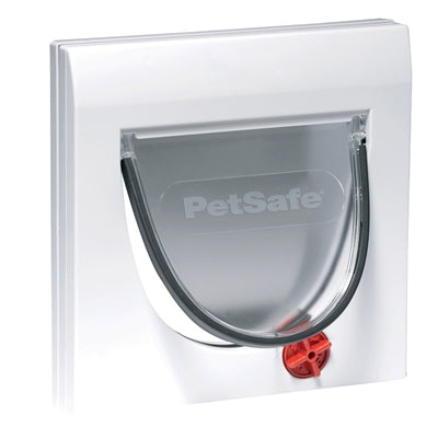 PETETAFE CAT FLAP FURY WHITE