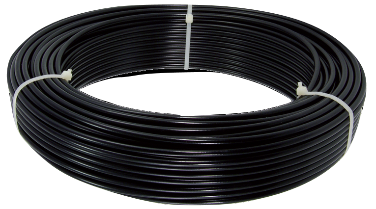 Saccon Gang Outdoor Cable 5mm Toflon schwaarz 150 Meter dx150