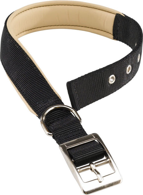 Ferplast Hundehalsband Daytona 43 x 2 cm Stahl Nylon schwarz