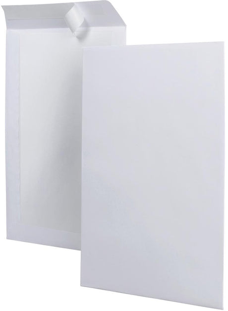 Q-Connect-Board-Rückumschläge 229 x 324 mm, Karton mit 100 Stück