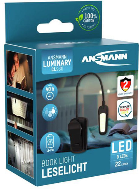 Ansmann Universal-Cliplampe - wiederaufladbar