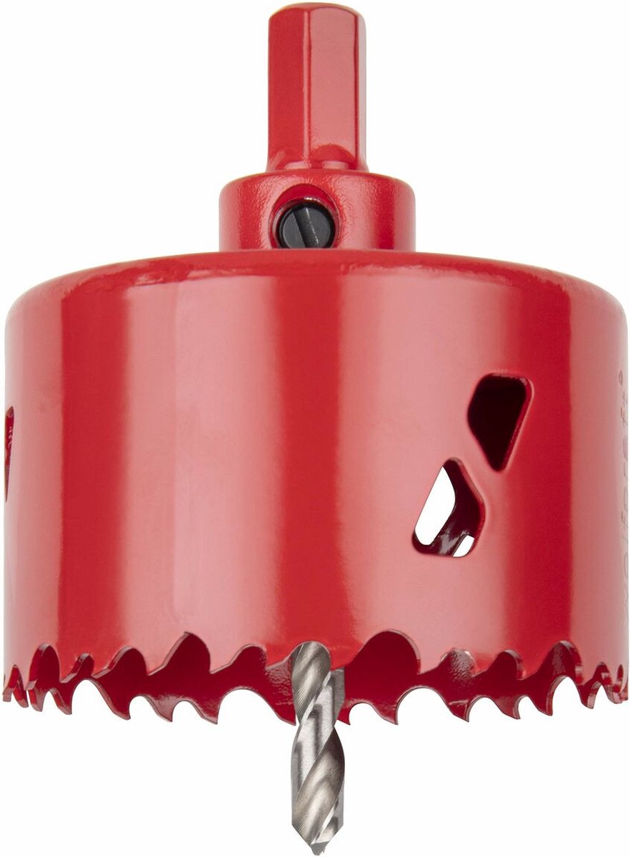 Wolfcraft – Lochsäge 74 mm – BIM-Lochbohrer 74 mm – Lochsäge – 5475000