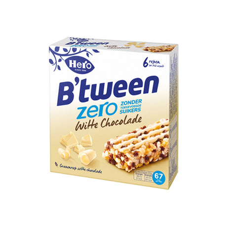 Hero b'tween zero witte chocolade (60x 20gr)