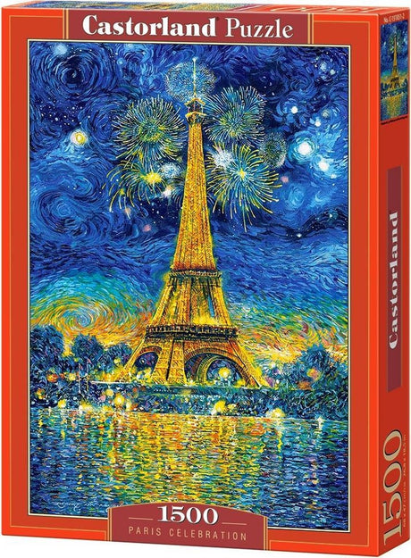 Castorland Paris Celebration – Puzzle – 1.500 Teile – Satin-Finish – perfekte Passform – europäische Qualität