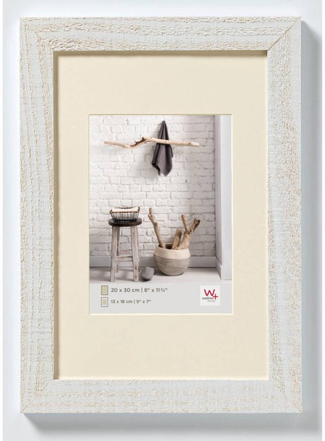 Walther Home - Holzrahmen - Fotogröße 20x30 cm - Polarweiß