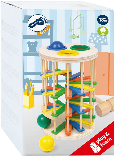 Kleiner Fuß – klopfender Kugelturm