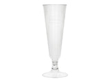 Papstar Weingläser pur 100ml klar Kunststoff 24 Stk