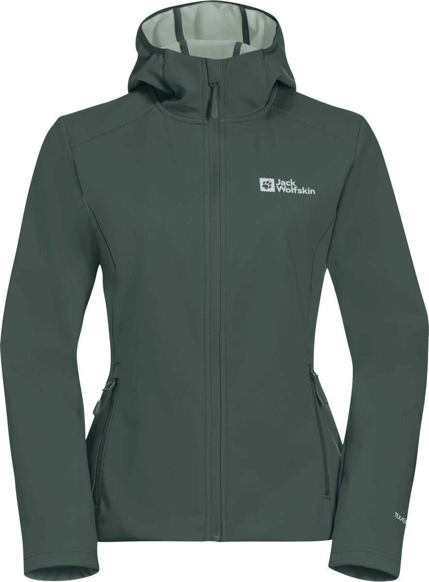 Jack Wolfskin Bornberg Hoody W Damen Outdoorjacke – Sagopalme