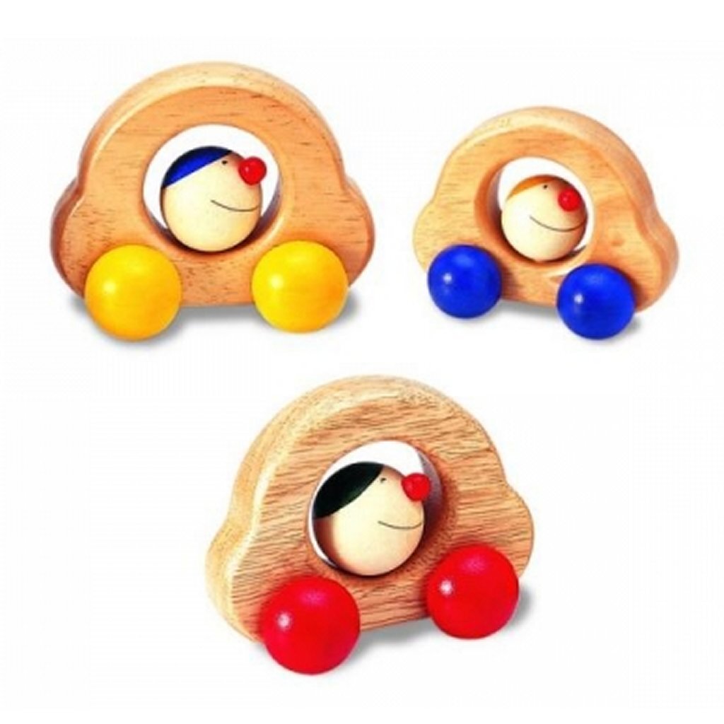Pintoy-Auto mit Gesicht