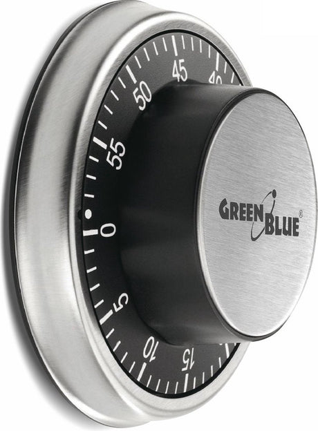 Greenblue GB152 – mechanischer Küchentimer – einstellbar von 1 bis 59 Minuten