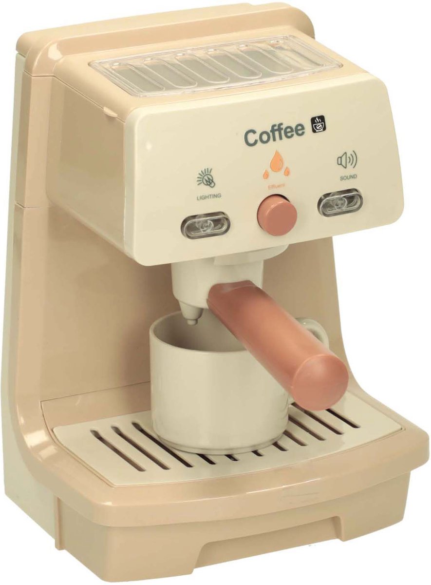 Lobbes speelgoed bv koffie machine met licht en geluid