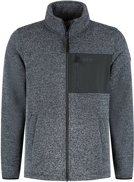 Kjelvik youp heren outdoorvest - navy