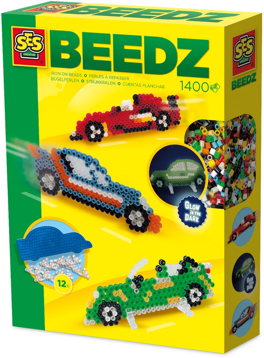 Ses Creative Ses Bügelperlen-Set – Auto