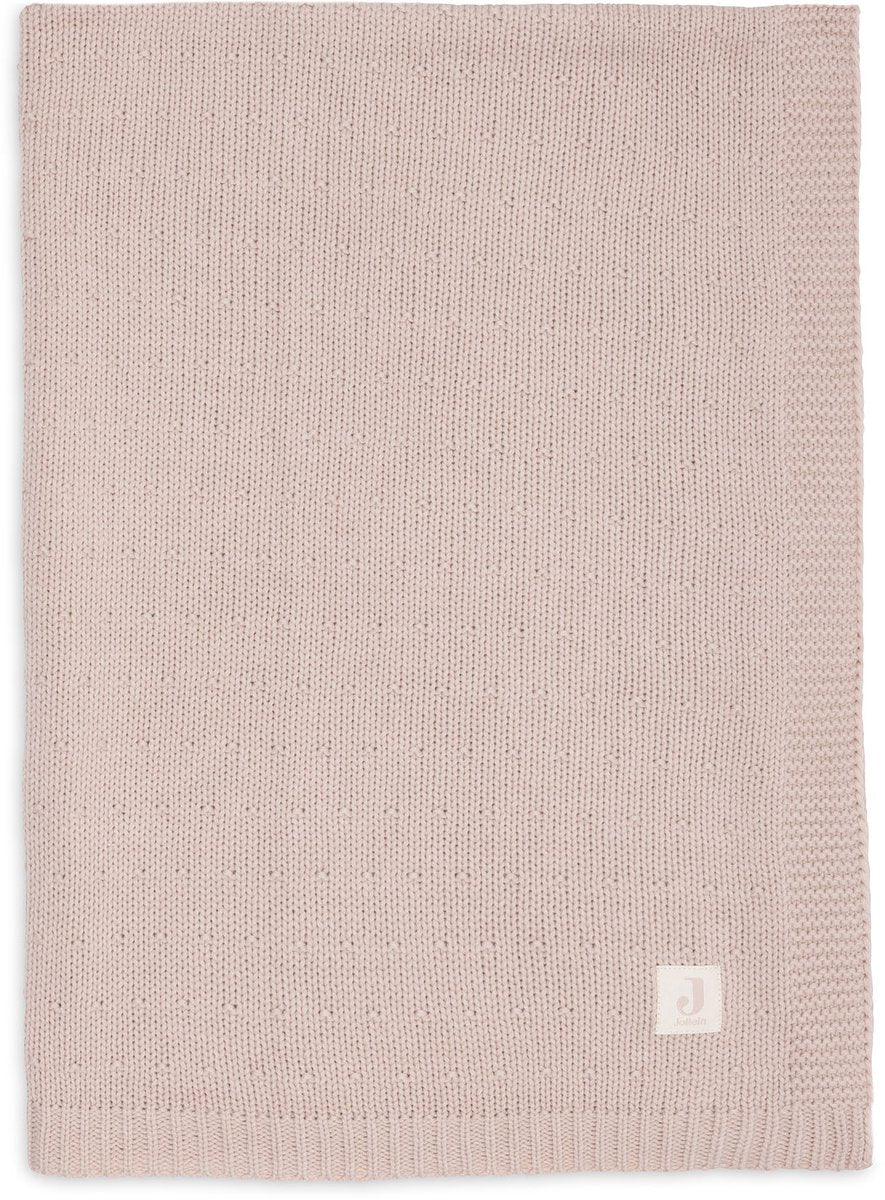 Jollein baby deken wieg 75x100cm sprinkle knit silk rose