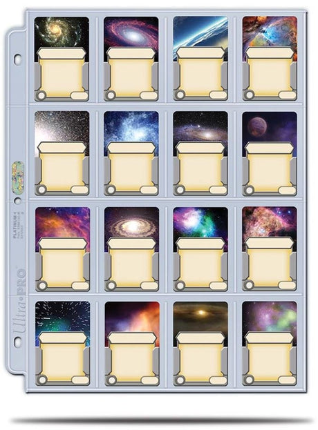 Ultrapro Ultra Pro Platinum-Seiten, 16 Taschen