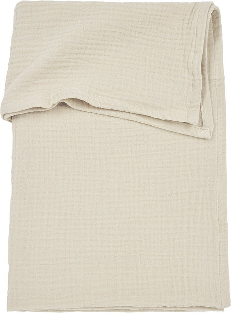 Meyco Baby-Uni-Bettlaken – vorgewaschen, hydrophil – weicher Sand – 100 x 150 cm – 0,3 Tog