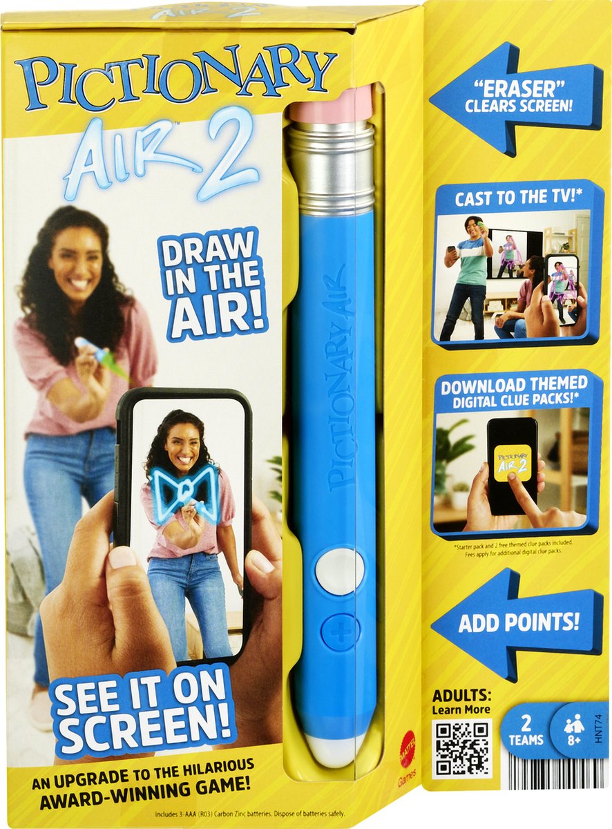Mattel-Spiel Pictionary Air 2