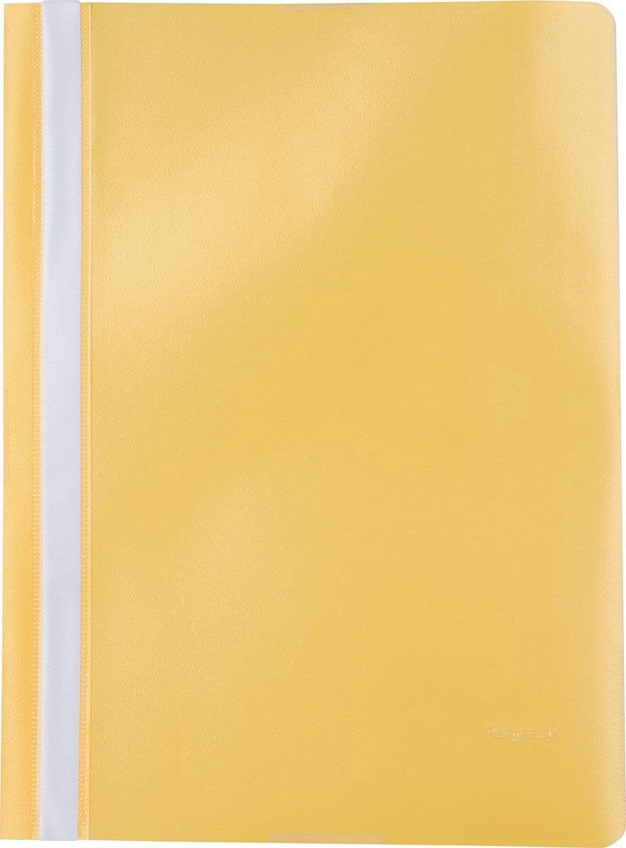 Pergamy Quick-Fix-Ordner, ft A4, PP, 5er-Pack, gelb