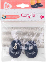Corolle marineblaue Hausschuhe für Babypuppe 30 cm