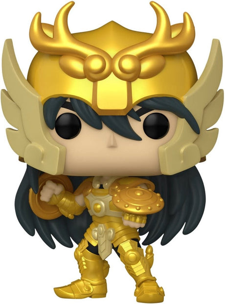 Funko Saint Seiya – Pop! Animationsfigur Goldwaage Shiryu 9 cm Sammlerfigur - Mehrfarben